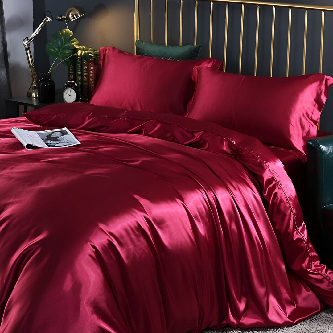 Luxe Silk -peitto - ylellinen mulperipuusilkkinen pussilakanasetti