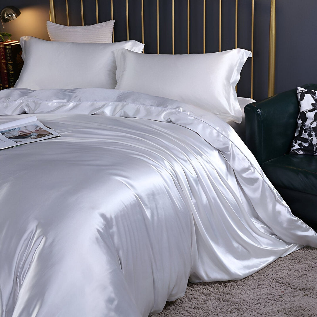 Luxe Silk -peitto - ylellinen mulperipuusilkkinen pussilakanasetti