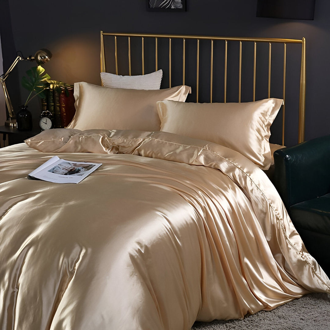 Luxe Silk -peitto - ylellinen mulperipuusilkkinen pussilakanasetti