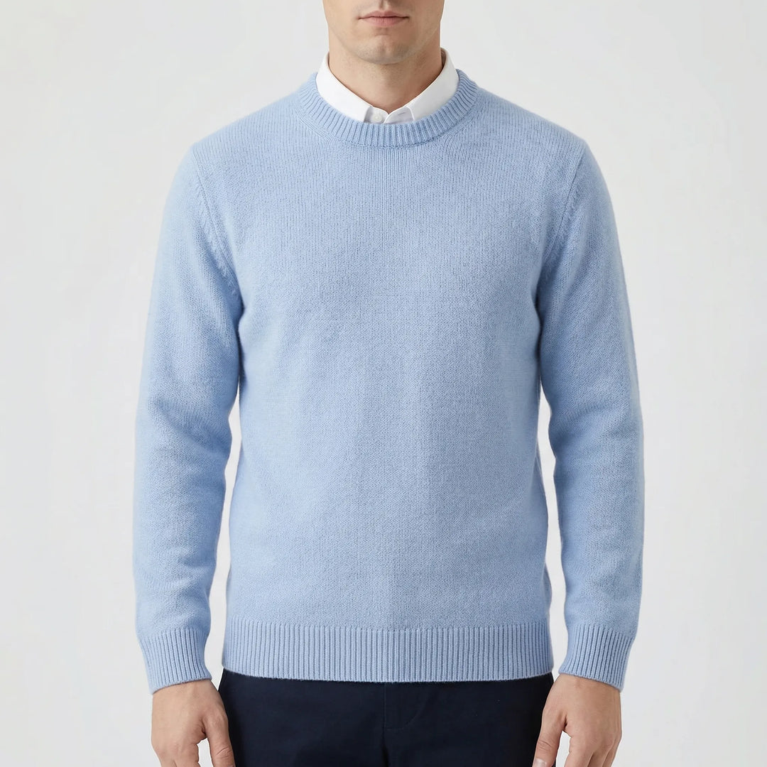 Luxeven - Classic Crew Neck Men's Sweater