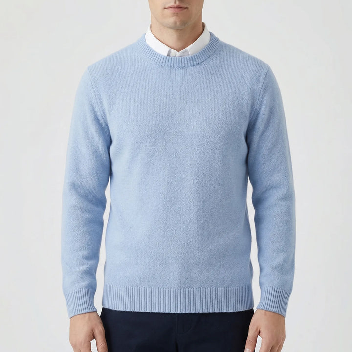Luxeven - Classic Crew Neck Men's Sweater