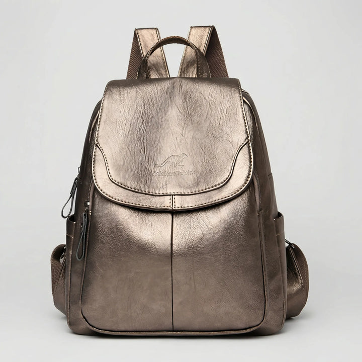 Luxiven - Anti-Theft Flap Backpack For Women