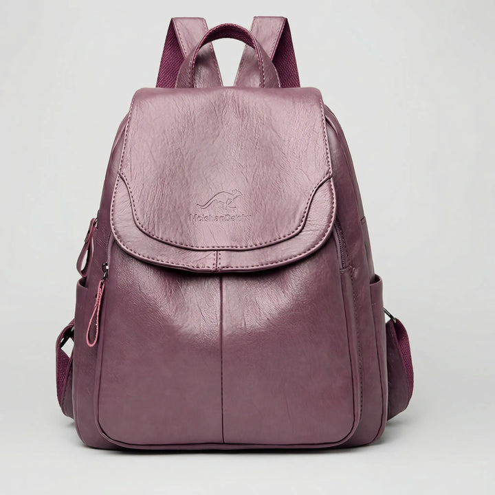 Luxiven - Anti-Theft Flap Backpack For Women