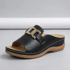Avoin Varvas Wedge Slide Sandaali Naisille