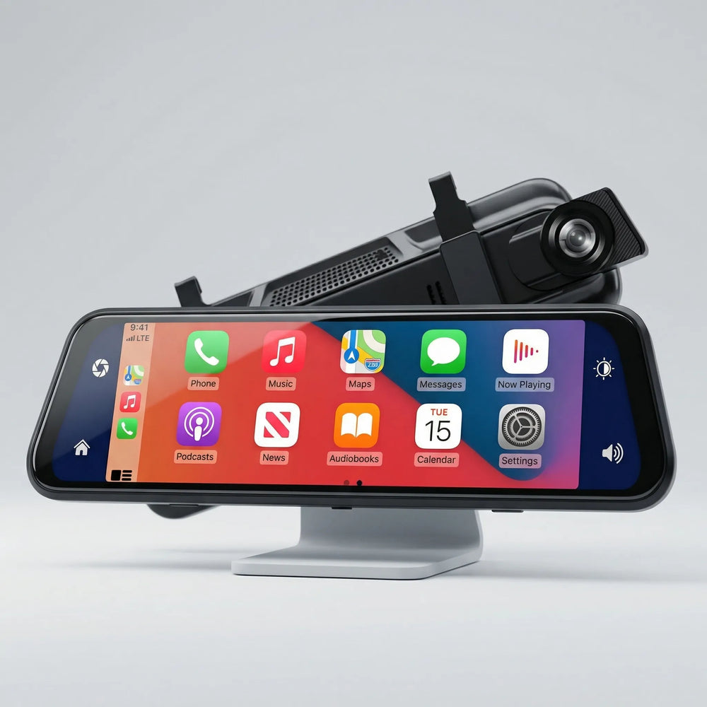 Mirrivo - Smart Rearview Mirror With Touchscreen Display