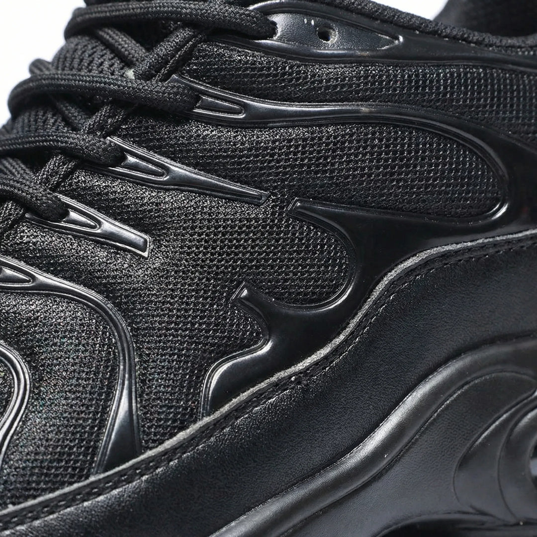 Nexorun - Lightweight Black Lace-Up Safety Shoe