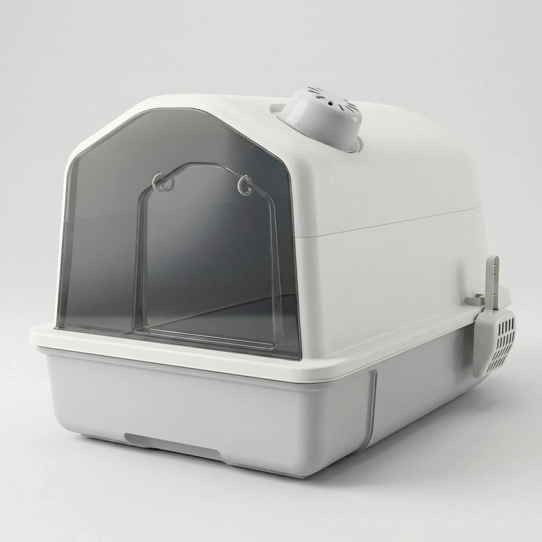 Pawvault - Fully Enclosed XL Cat Litter Box