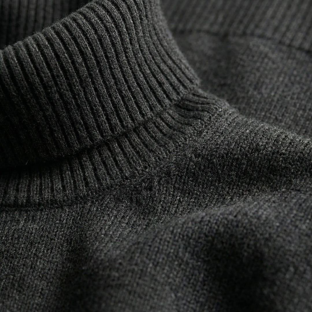 Pullova - Turtleneck Sweater And Wide-Leg Pants Set