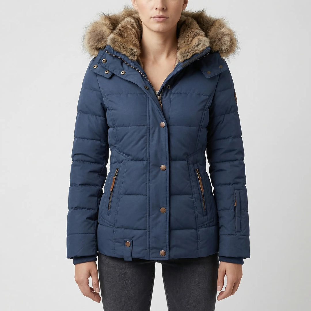 Quilova - Quilted Hooded Puffer Jacket Women