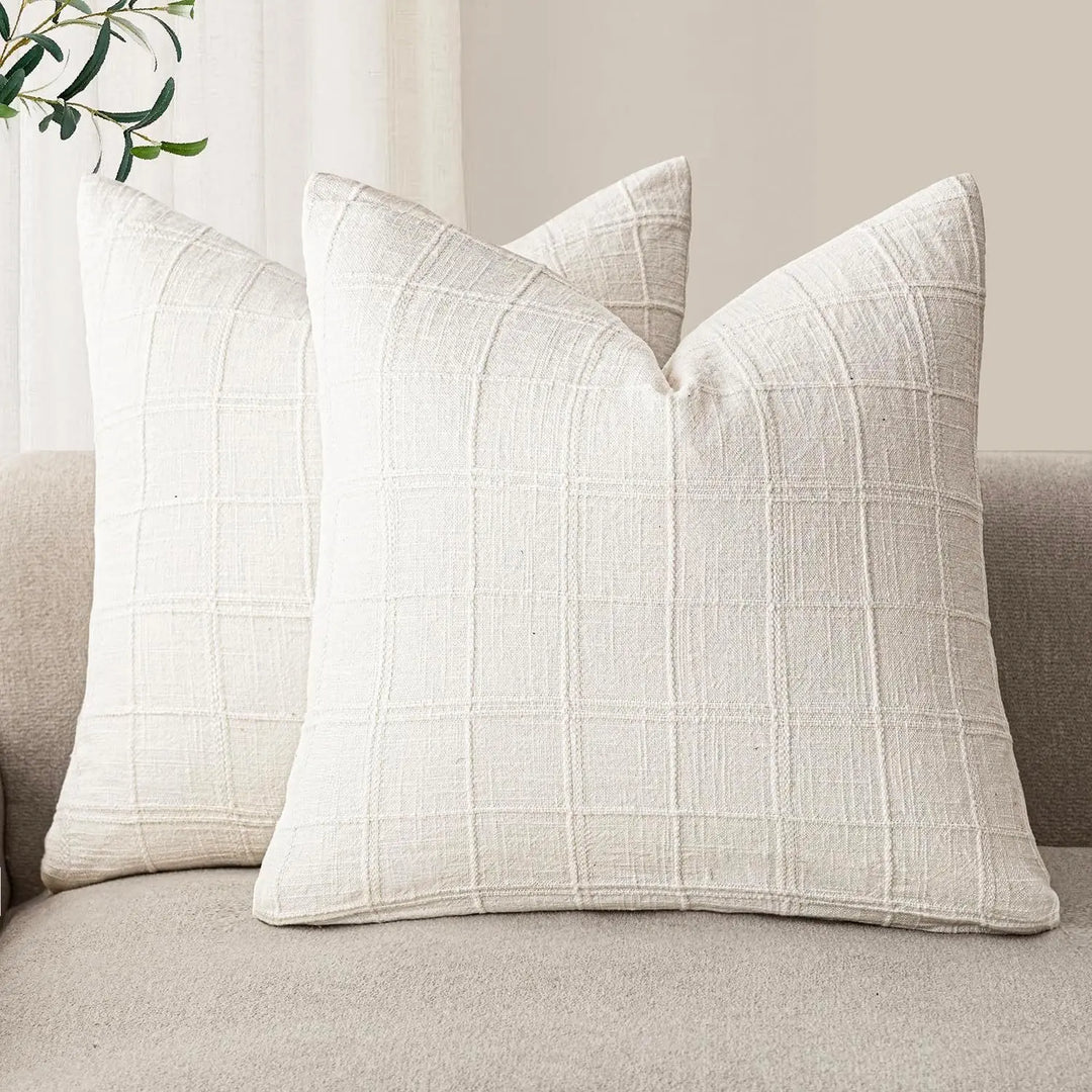 Chenara - Boho-tyylinen chenille-tyynynpäällinen