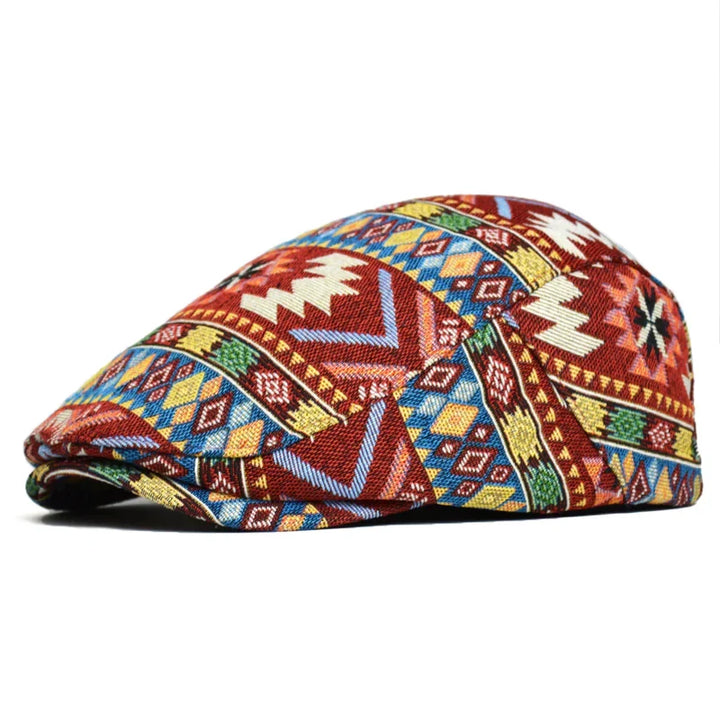 Bari™ | Moderni rento flat cap -lippalakki