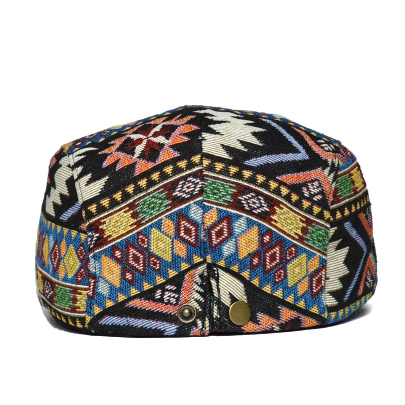 Bari™ | Moderni rento flat cap -lippalakki