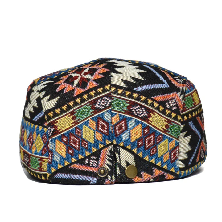 Bari™ | Moderni rento flat cap -lippalakki