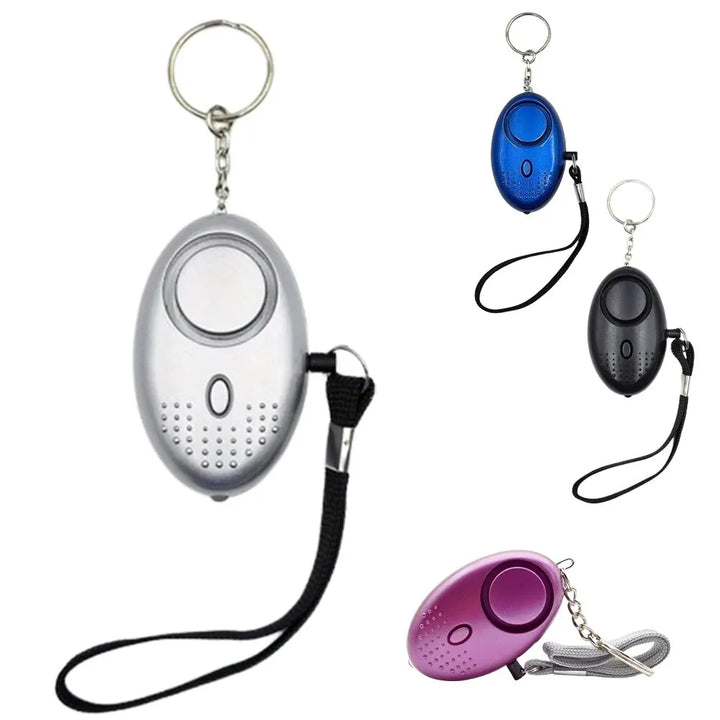 Henkilökohtainen turvahälytin LED-valolla (130 dB) – SafeSound