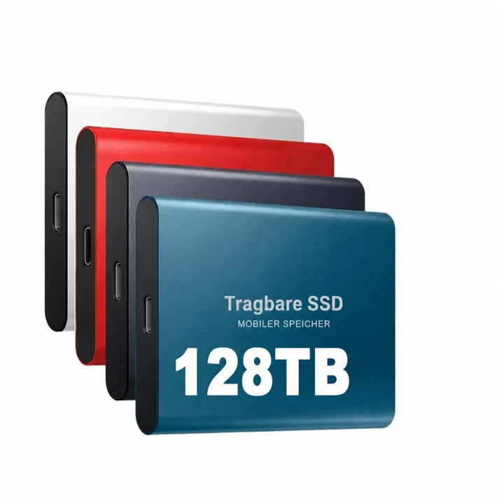 Ultranopea 128 Tt:n SSD kompaktilla, kestävällä rakenteella