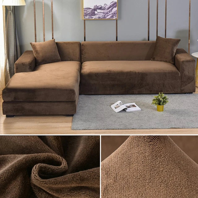 SofaSnug - säästävä joustava samettinen sohvanpäällinen