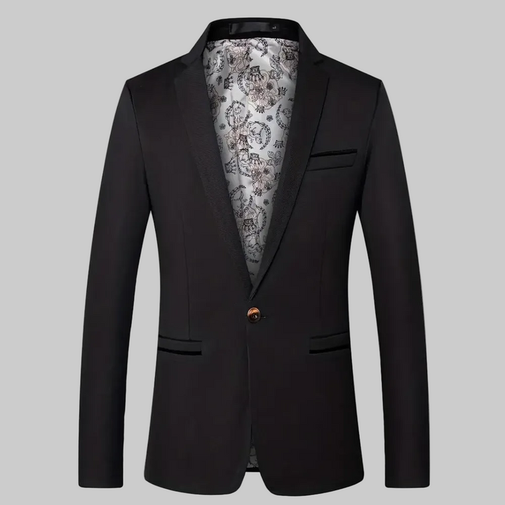 Elegantti Miesten Blazer Hienostunut Ommeltu