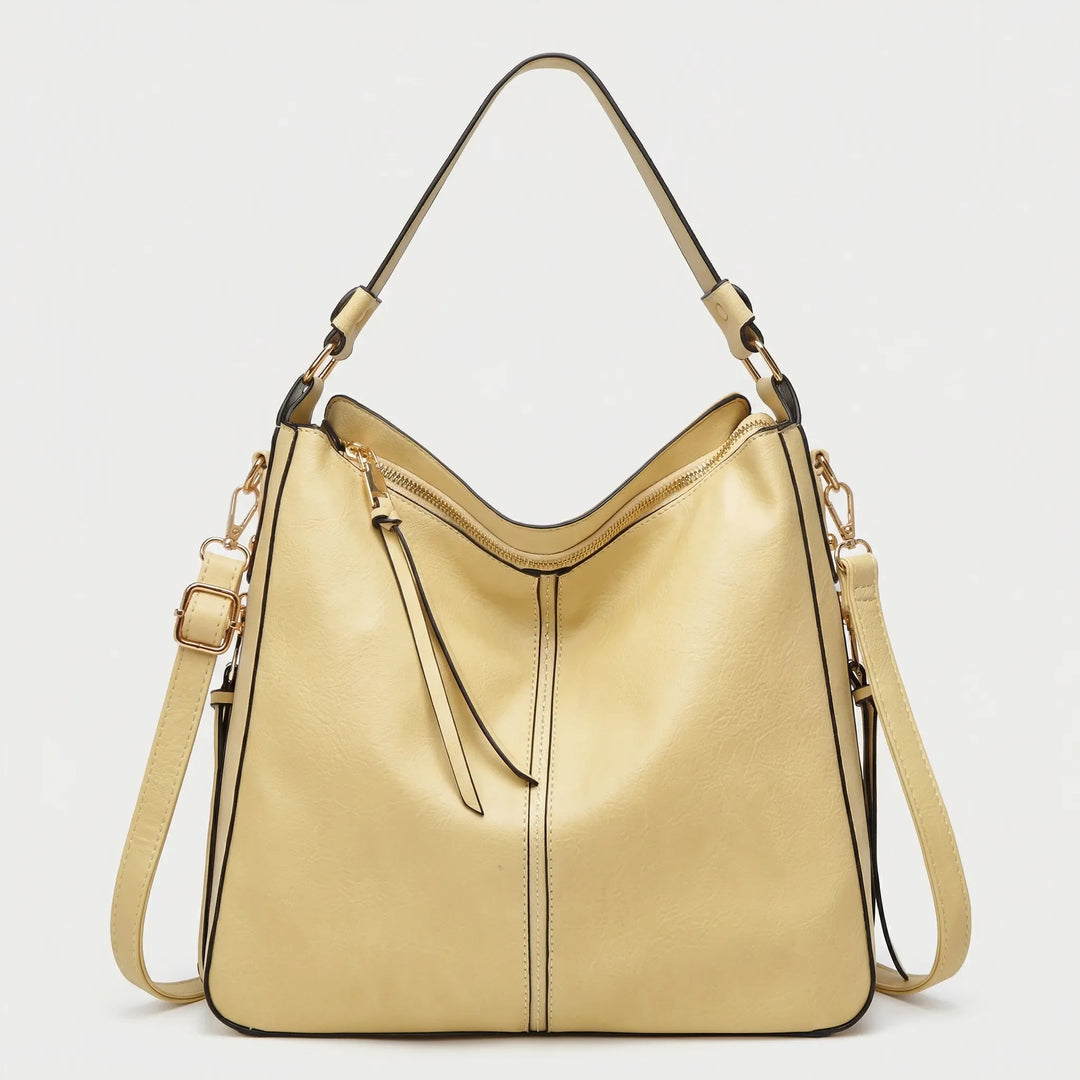 Satcheva - Spacious Hobo Shoulder Tote Bag