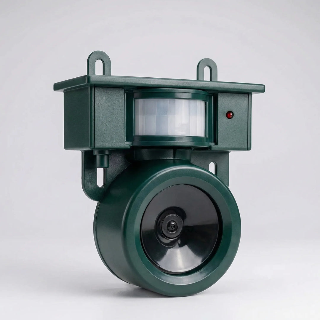 Scarvox - Solar-Powered Motion Sensor Bird Deterrent