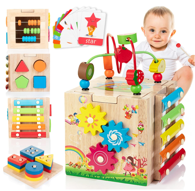 8-in-1 Montessori-kuutio – Cubbi
