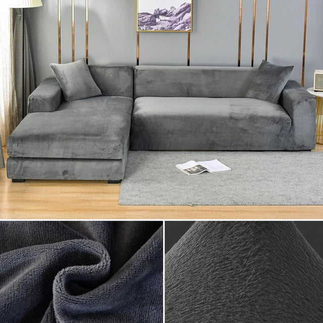 SofaSnug - säästävä joustava samettinen sohvanpäällinen