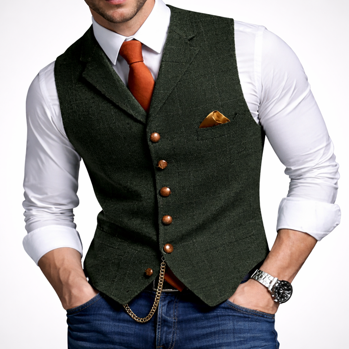 Miesten Slim Fit Nappiliivit