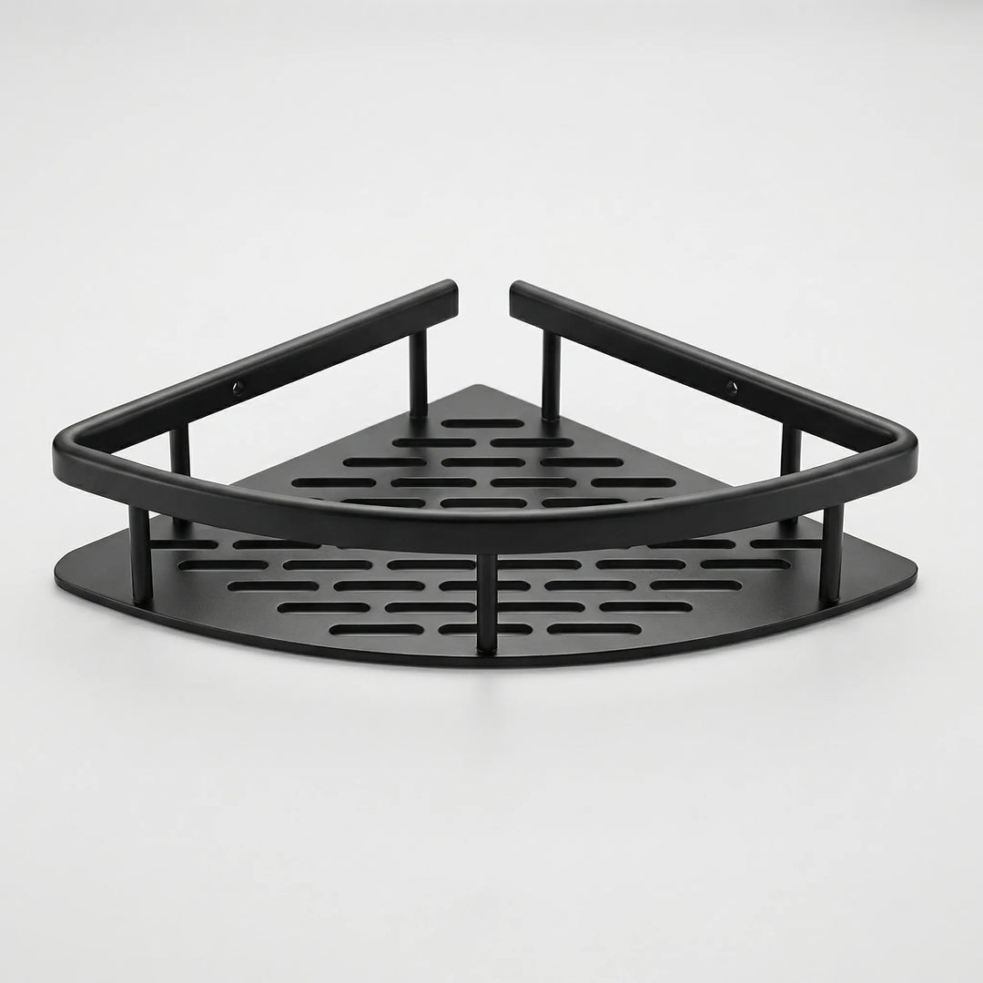 Shelvura - Wall-Mounted Corner Shower Caddy