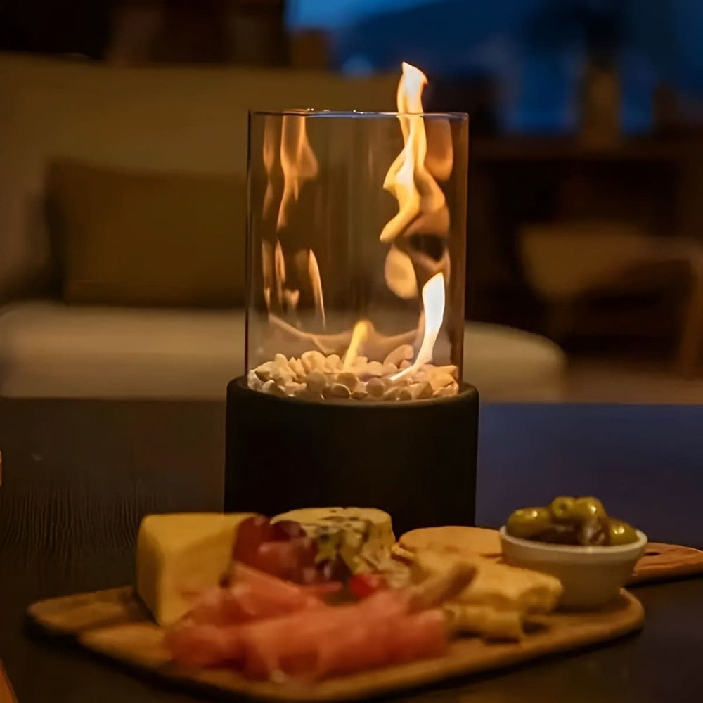 SleekFlame – savuton pöytäkakkuna tyylikkääseen sisä- ja ulkokäyttöön