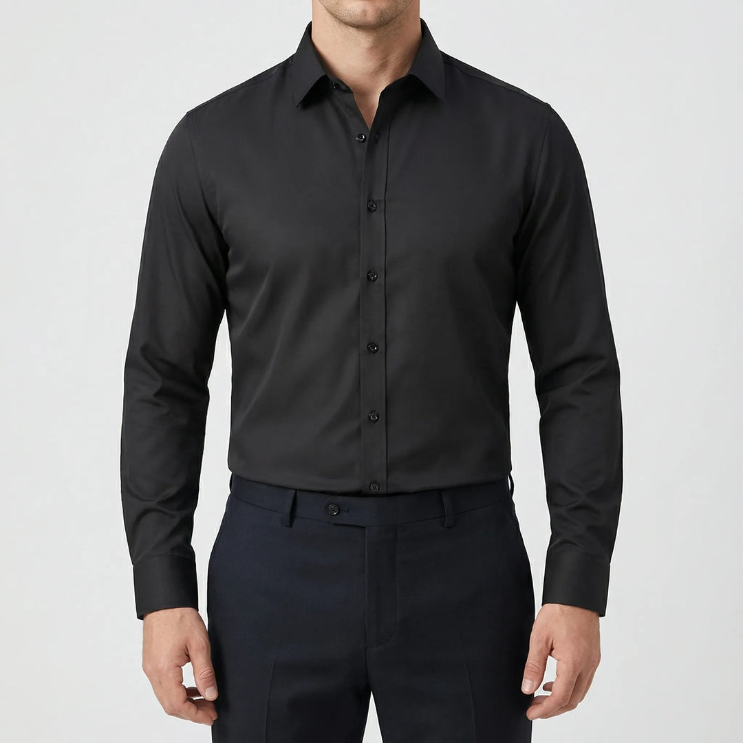 Slexon - Slim Fit Long Sleeve Dress Shirt