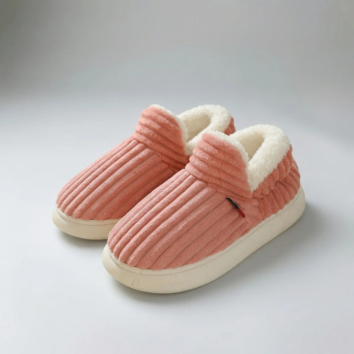 Slumbex - Plush-Lined Indoor Bootie Slipper