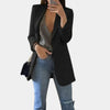 Pitkä Slim Fit Blazer Naisille
