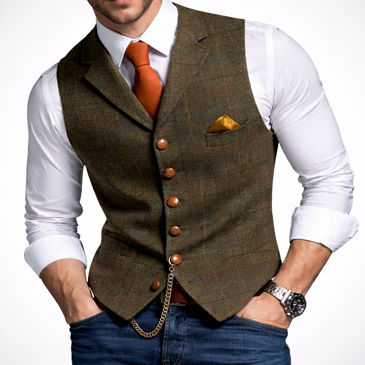 Miesten Slim Fit Nappiliivit