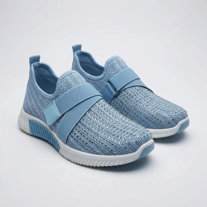 Sparkelle - Slip-On Sneaker With Rhinestone Detail