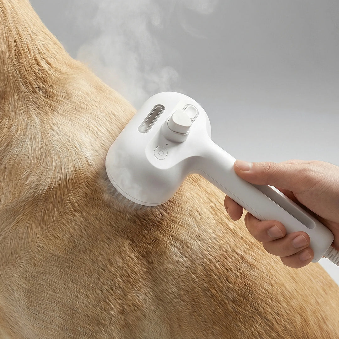 Steamify - Electric Steam-Powered Dog Grooming Brush