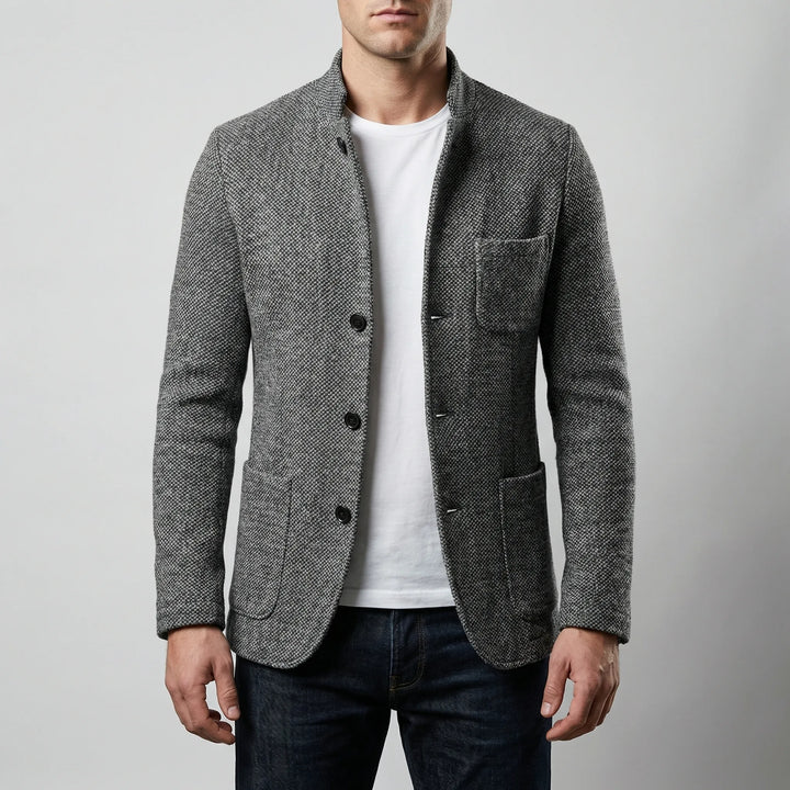 Stratton - Quilted Down-Fill Men's Blazer