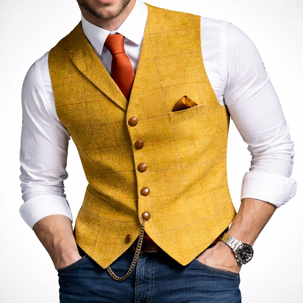 Miesten Slim Fit Nappiliivit