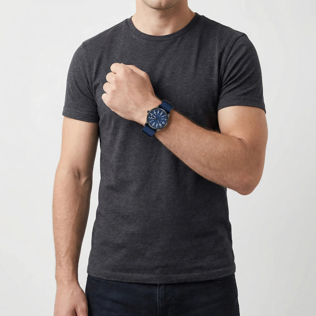 Tactvex - Military-Inspired Field Watch With NATO Strap