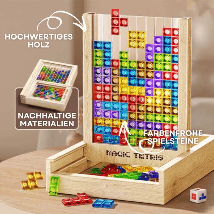 EcoBlock Tetris -lauta – kestävä Tetris-palapeli koko perheelle