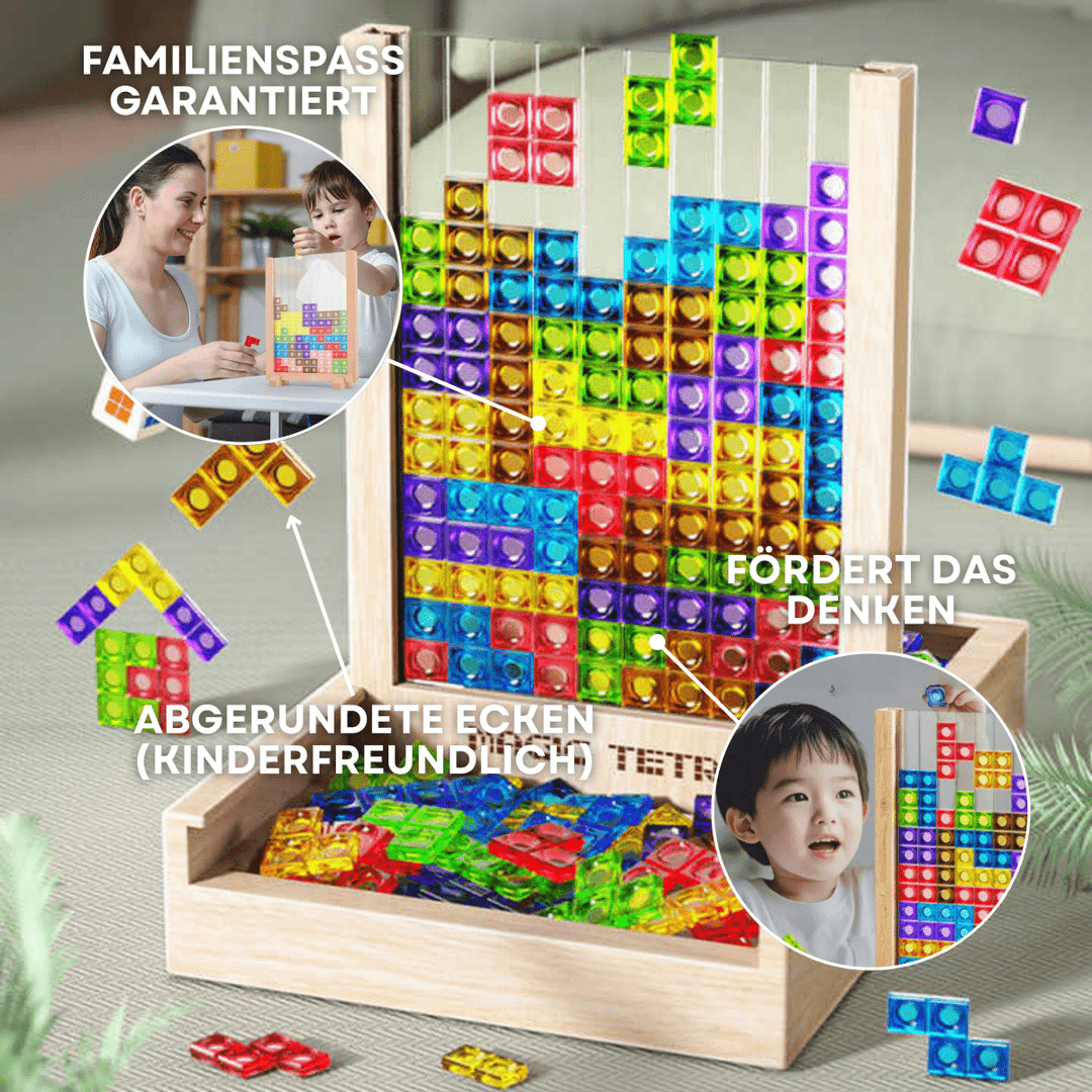 EcoBlock Tetris -lauta – kestävä Tetris-palapeli koko perheelle