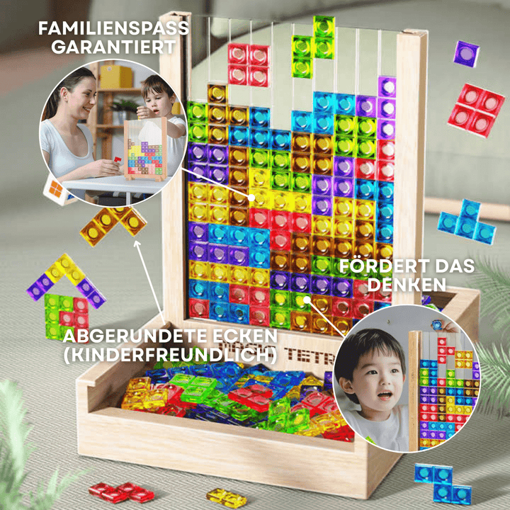 EcoBlock Tetris -lauta – kestävä Tetris-palapeli koko perheelle