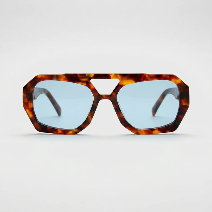Torvelux - Bold Geometric Aviator Sunglasses