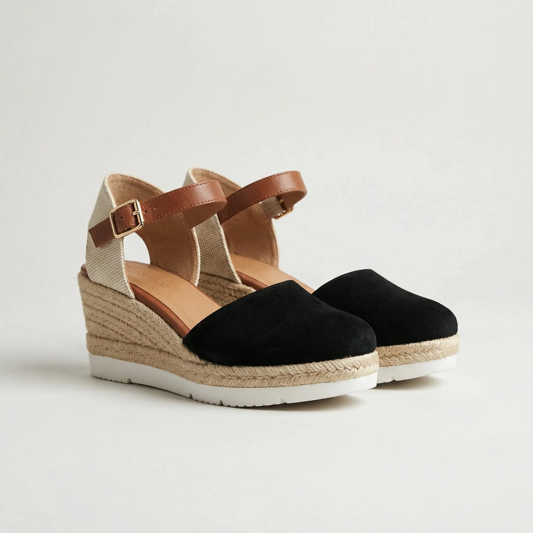 Treksia - Orthopedic Wedge Sandal With Ankle Strap