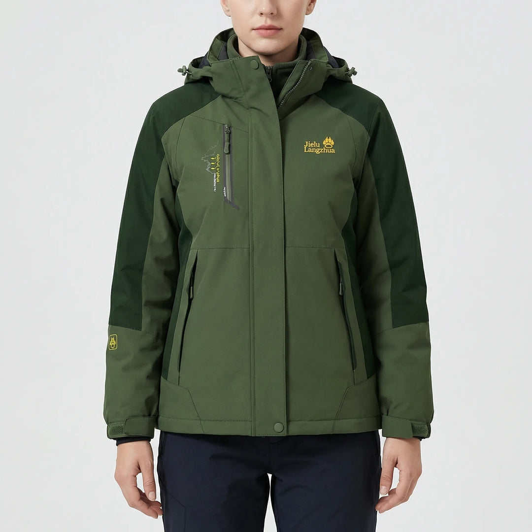 Triventex - 3-In-1 Hooded Winter Ski Jacket