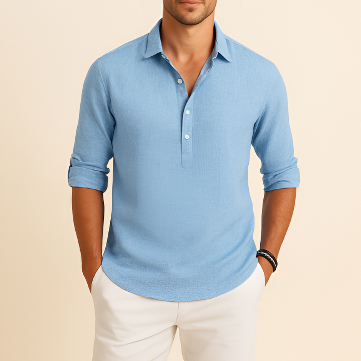Loose LongSleeve Casual Shirt for Men