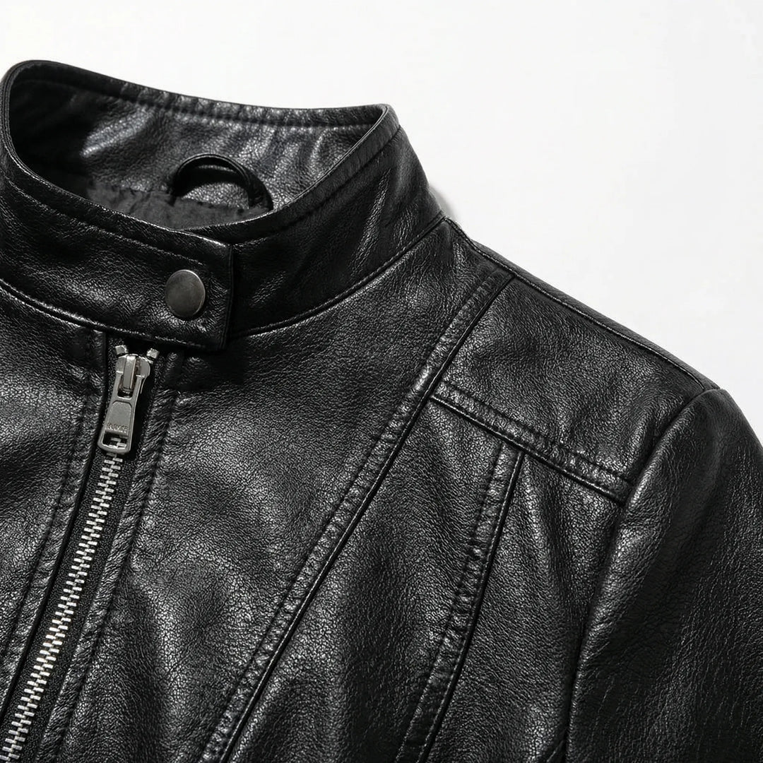 Velourex - Structured Moto-Style Women's Jacket