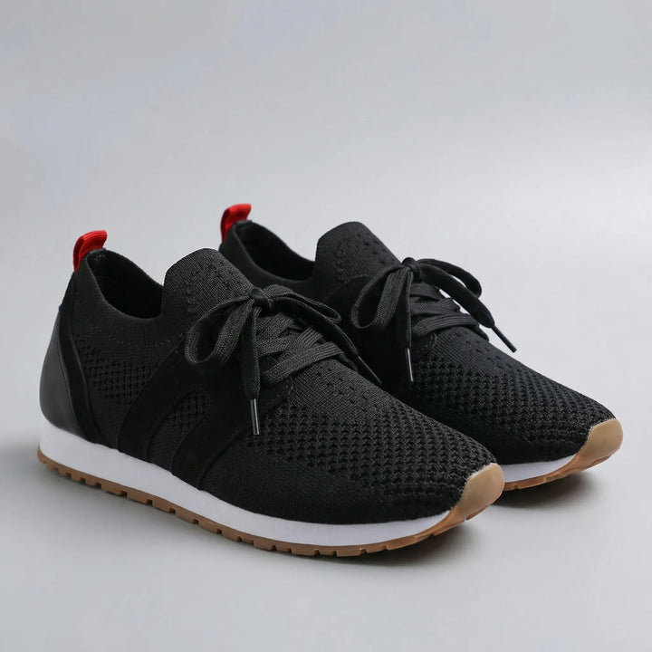 Veloxia - Lace-Up Knit Sneaker For Women