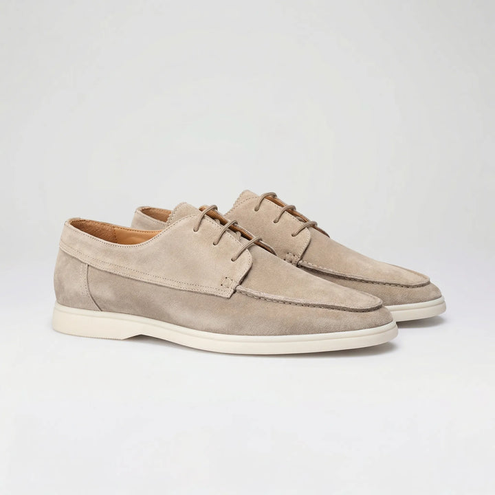 Velvano - Lace-Up Suede Loafer For Men
