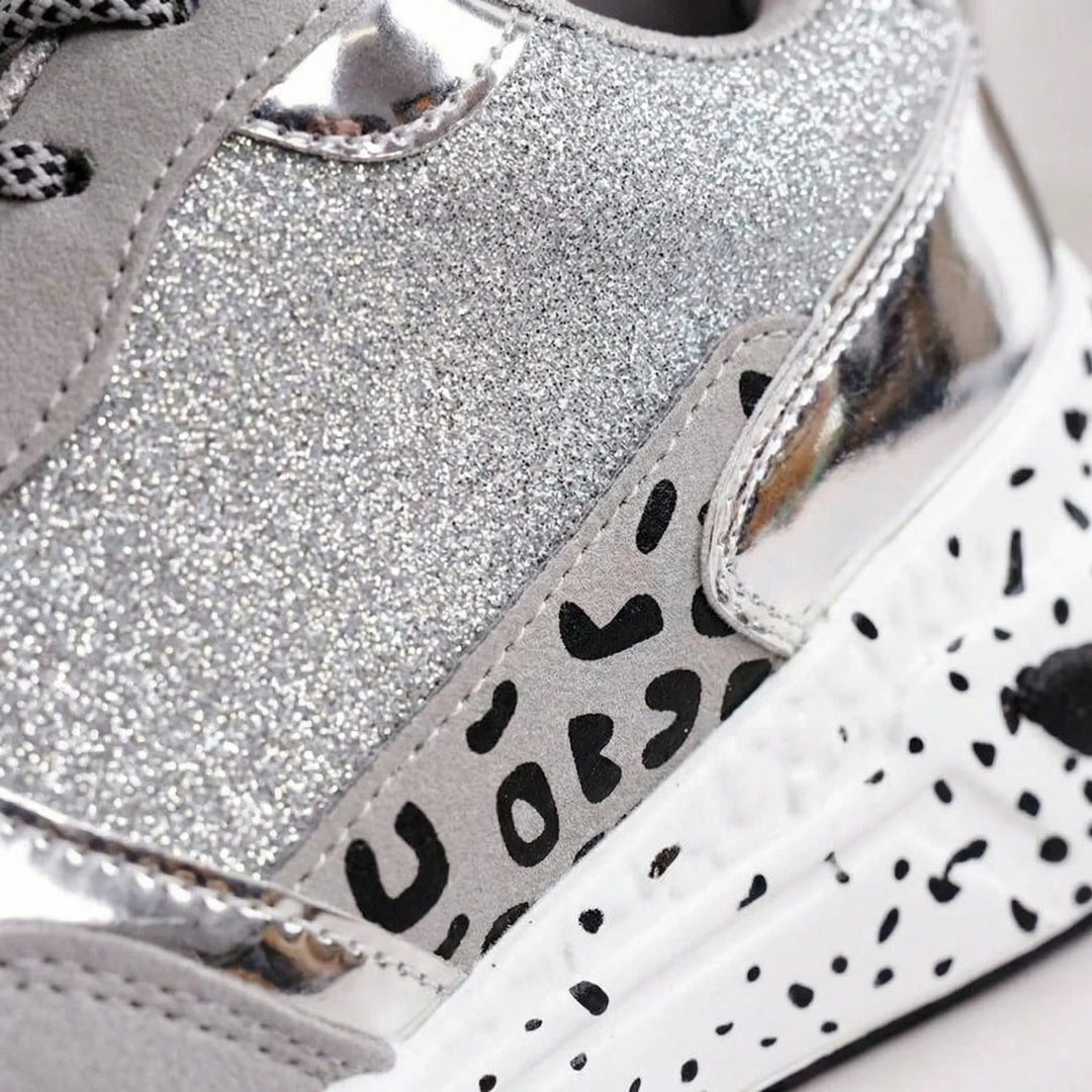 Velvrix - Lace-Up Printed Women's Sneaker