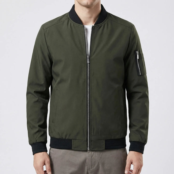 Verdano - Slim Bomber Jacket For Men