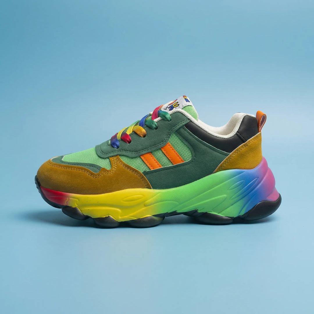 Vividrix - Bold Multicolor Chunky Sneaker